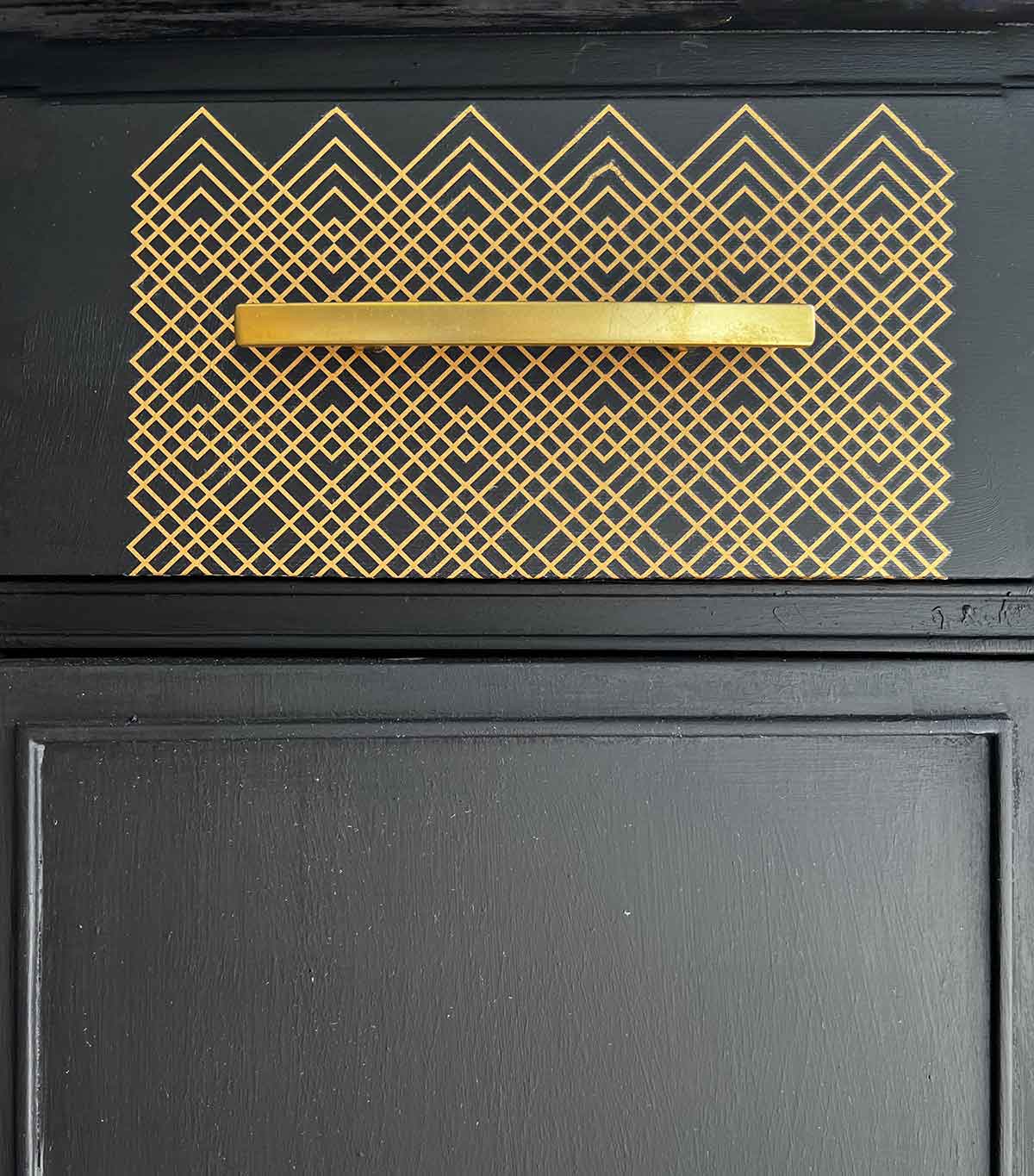 Decor Transfers® - Golden Art Deco - 3 sheets, 8.5"x11"