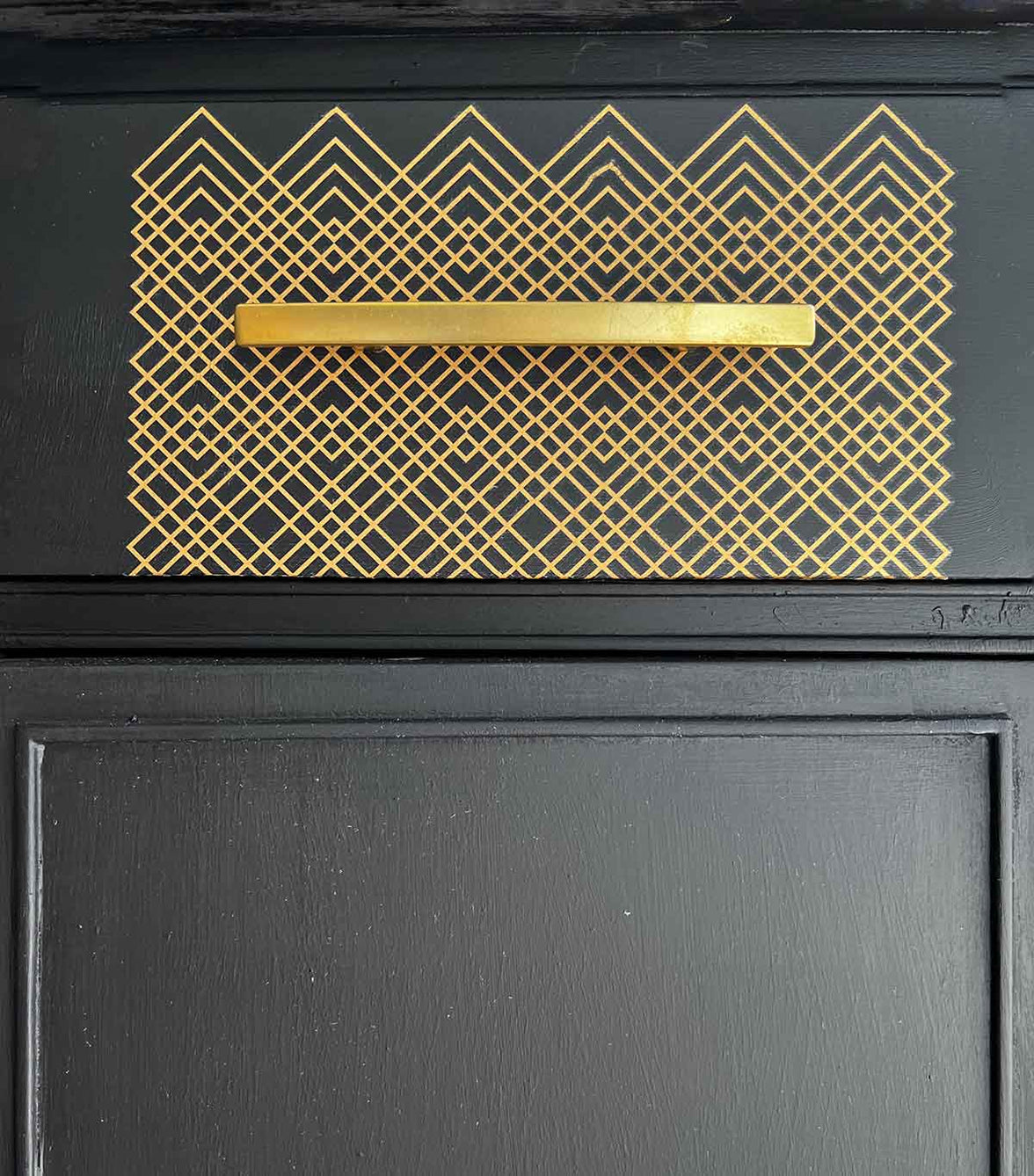 Decor Transfers® - Golden Art Deco - 3 sheets, 8.5"x11"