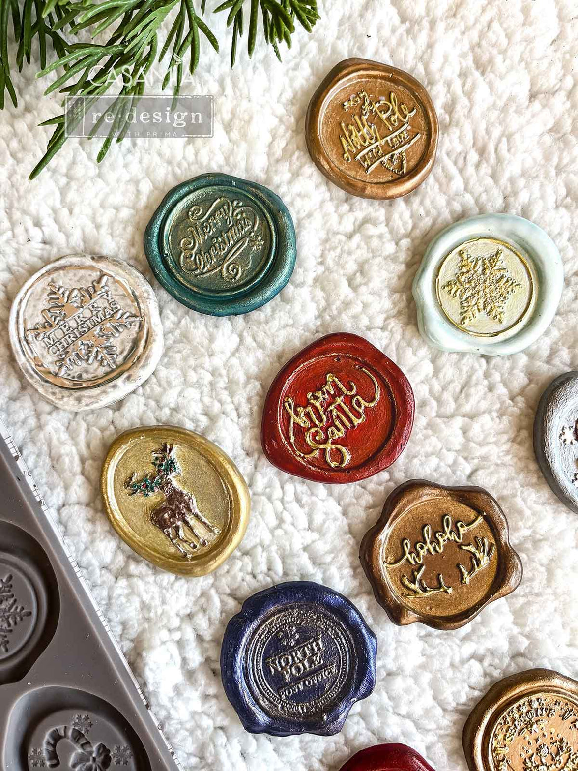 Wax Seal Mould, North Pole Collection, Christmas Seals