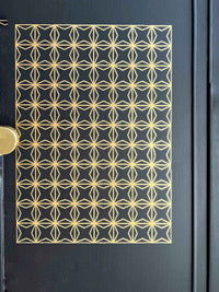 Decor Transfers® - Golden Art Deco - 3 sheets, 8.5"x11"