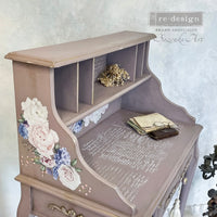 Redesign Decor Transfers - Lavender Bush, Large Furniture Transfer
