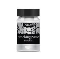 Pentart Metallic Cracking Paste 100mg, design by Pentart, nan, for decoupage and crafting