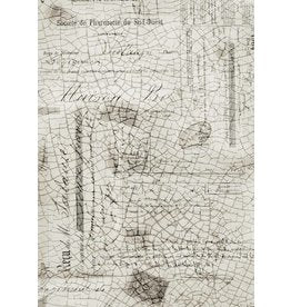 Crackle A0, rice paper design by Decoupage Queen, home & garden > decor > rugs, for decoupage and crafting