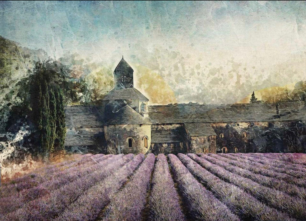 The Chateau, rice paper design by Decoupage Queen, arts & entertainment > hobbies & creative arts > arts & crafts, for decoupage and crafting