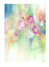 Cottage Roses I by ellen j goods, rice paper design by Decoupage queen, home & garden, for decoupage and crafting