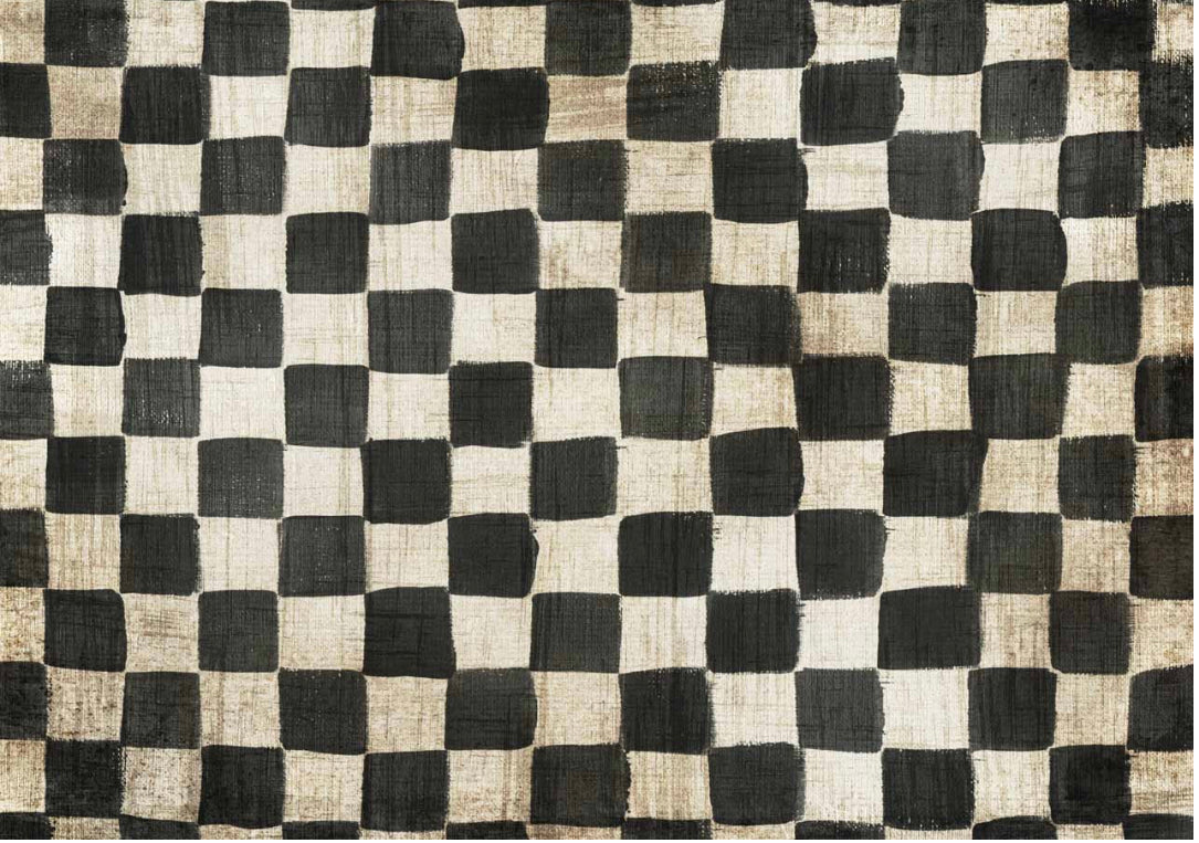 Iveta’s Hand Painted Checks, rice paper design by Decoupage Queen, office supplies > general office supplies > paper products, for decoupage and crafting