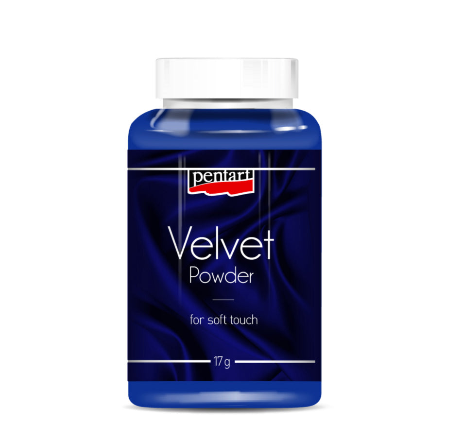 Pentart Velvet Powder, 2 Sizes, design by Pentart, arts & entertainment > hobbies & creative arts > arts & crafts, for decoupage and crafting