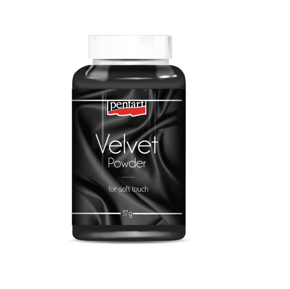 Pentart Velvet Powder, 2 Sizes, design by Pentart, arts & entertainment > hobbies & creative arts > arts & crafts, for decoupage and crafting