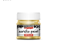 Pentart Gold Acrylic Paint, design by Pentart, nan, for decoupage and crafting