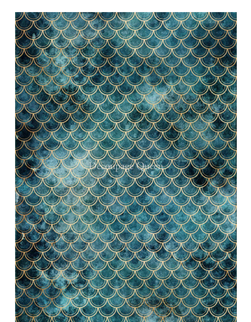 Emerald Coast, rice paper design by Decoupage Queen, arts & entertainment > hobbies & creative arts > arts & crafts, for decoupage and crafting