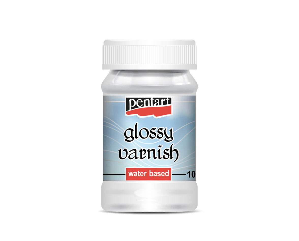 Pentart Glossy varnish, water based, 100 ml, design by Pentart, nan, for decoupage and crafting