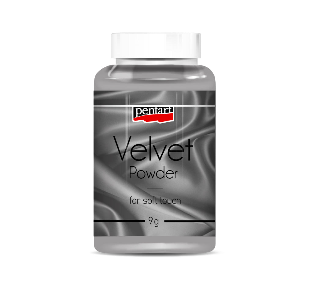Pentart Velvet Powder, 2 Sizes, design by Pentart, arts & entertainment > hobbies & creative arts > arts & crafts, for decoupage and crafting