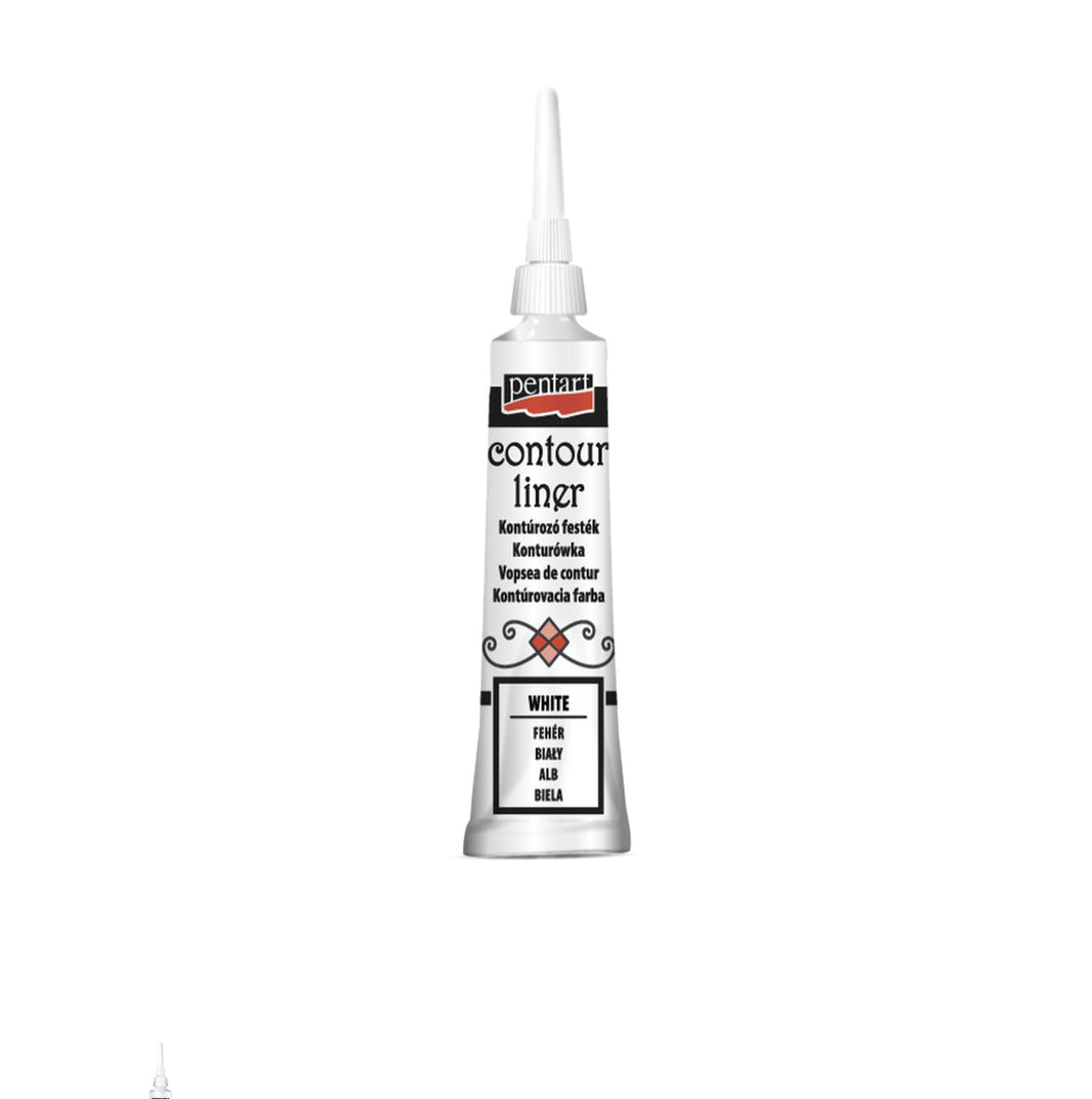 Pentart Contour liner 20ml, design by Pentart, hardware > tools > paint tools, for decoupage and crafting