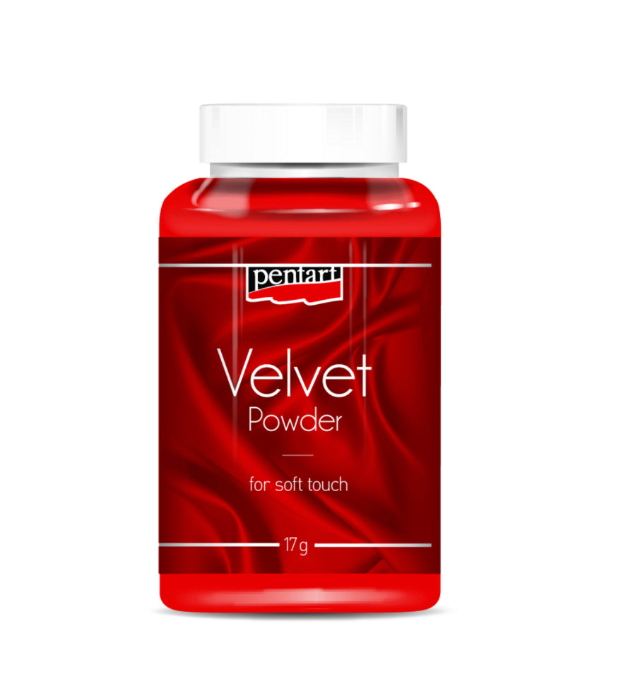Pentart Velvet Powder, 2 Sizes, design by Pentart, arts & entertainment > hobbies & creative arts > arts & crafts, for decoupage and crafting