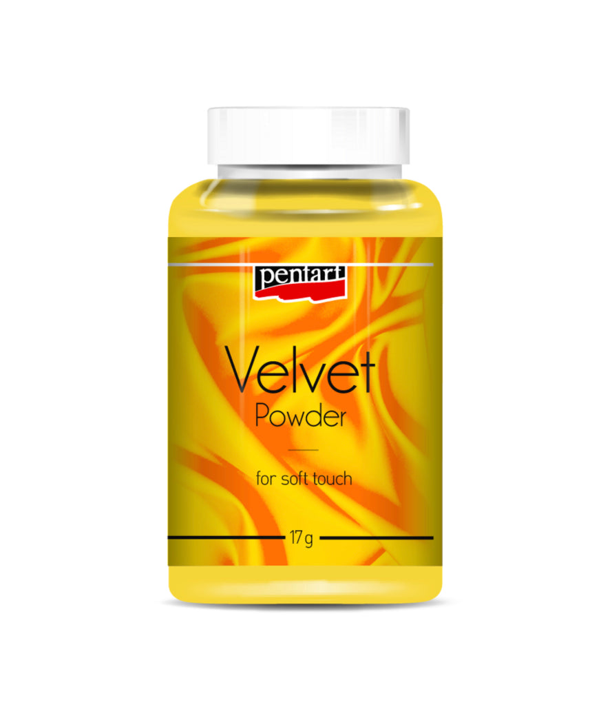 Pentart Velvet Powder, 2 Sizes, design by Pentart, arts & entertainment > hobbies & creative arts > arts & crafts, for decoupage and crafting