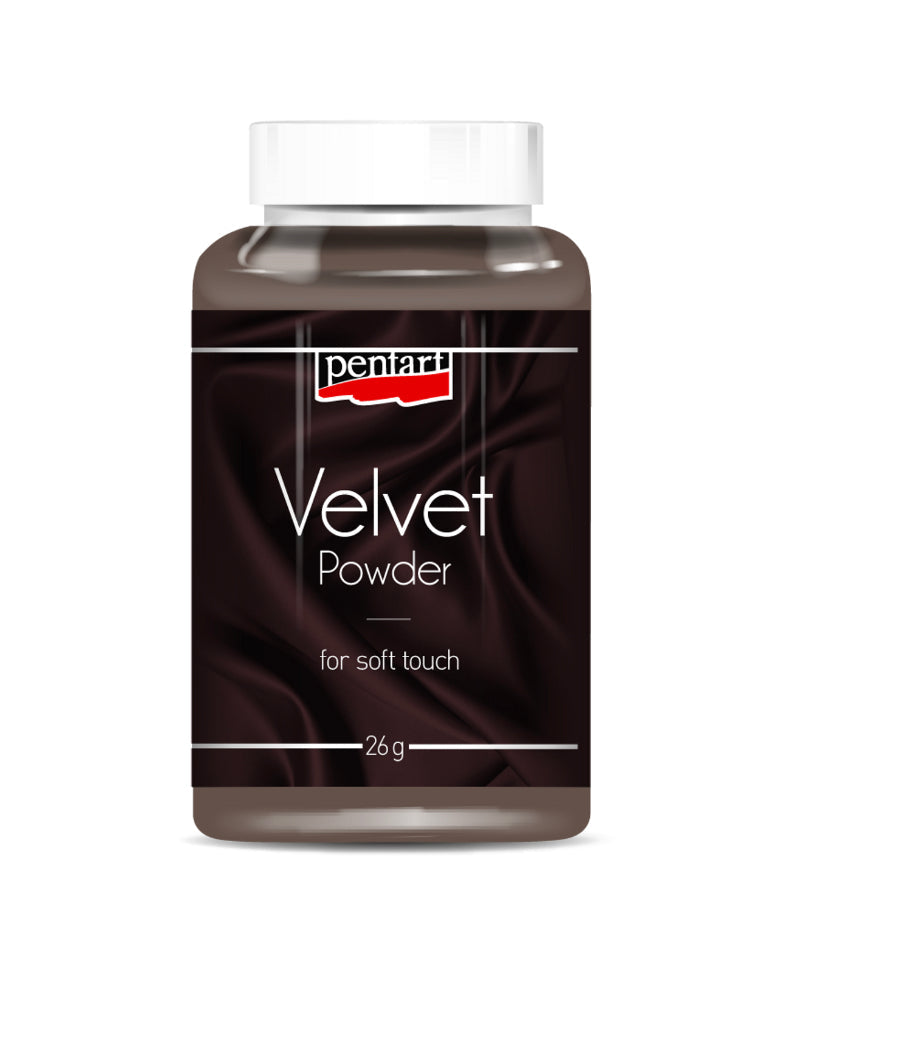 Pentart Velvet Powder, 2 Sizes, design by Pentart, arts & entertainment > hobbies & creative arts > arts & crafts, for decoupage and crafting