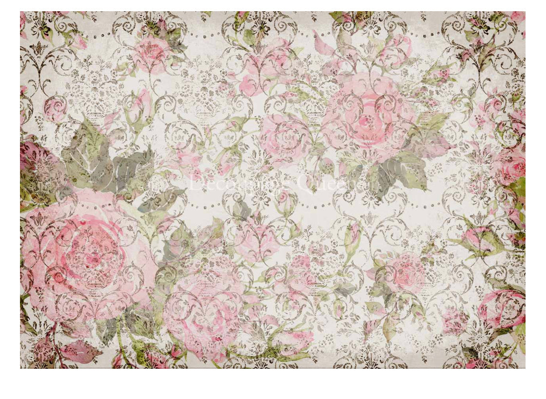 Coach House Cottage, rice paper design by Decoupage Queen, arts & entertainment > hobbies & creative arts > arts & crafts, for decoupage and crafting