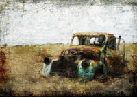 Abandoned, rice paper design by Decoupage Queen, arts & entertainment > hobbies & creative arts > arts & crafts, for decoupage and crafting