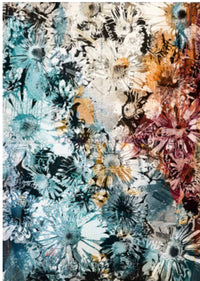 Floral Collage, rice paper design by Decoupage Queen, home & garden > decor > artwork, for decoupage and crafting