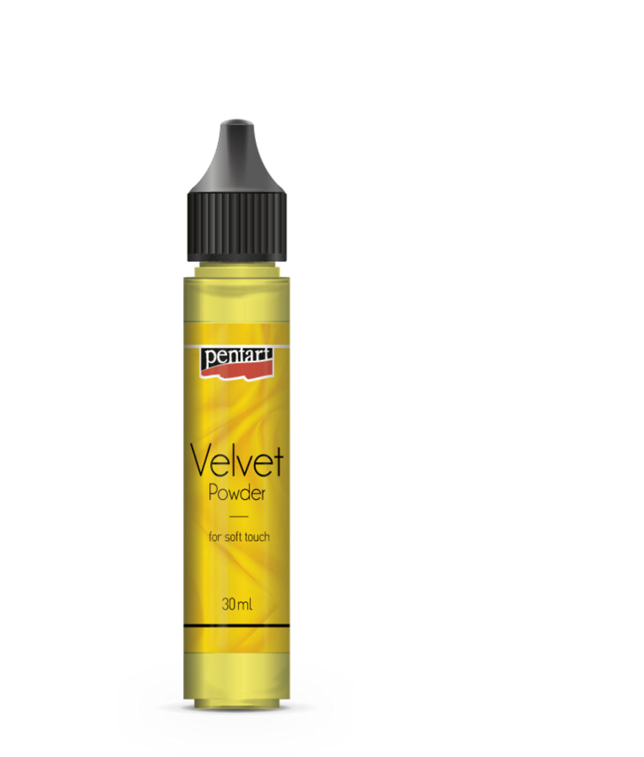 Pentart Velvet Powder, 2 Sizes, design by Pentart, arts & entertainment > hobbies & creative arts > arts & crafts, for decoupage and crafting