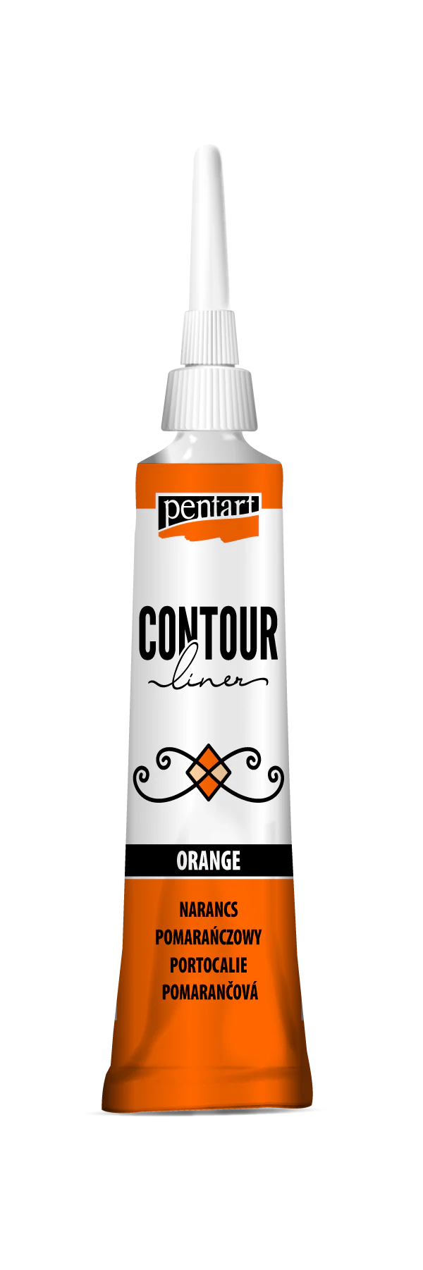 Pentart Contour liner 20ml, design by Pentart, hardware > tools > paint tools, for decoupage and crafting