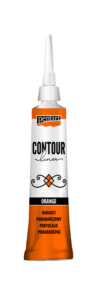 Pentart Contour liner 20ml, design by Pentart, hardware > tools > paint tools, for decoupage and crafting