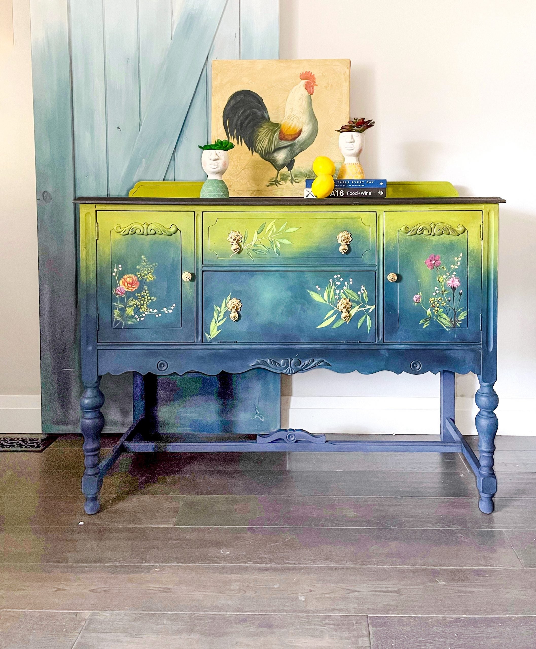 Re.Design Decor Transfers - Floral Collection Transfer, Wall Flower Transfers