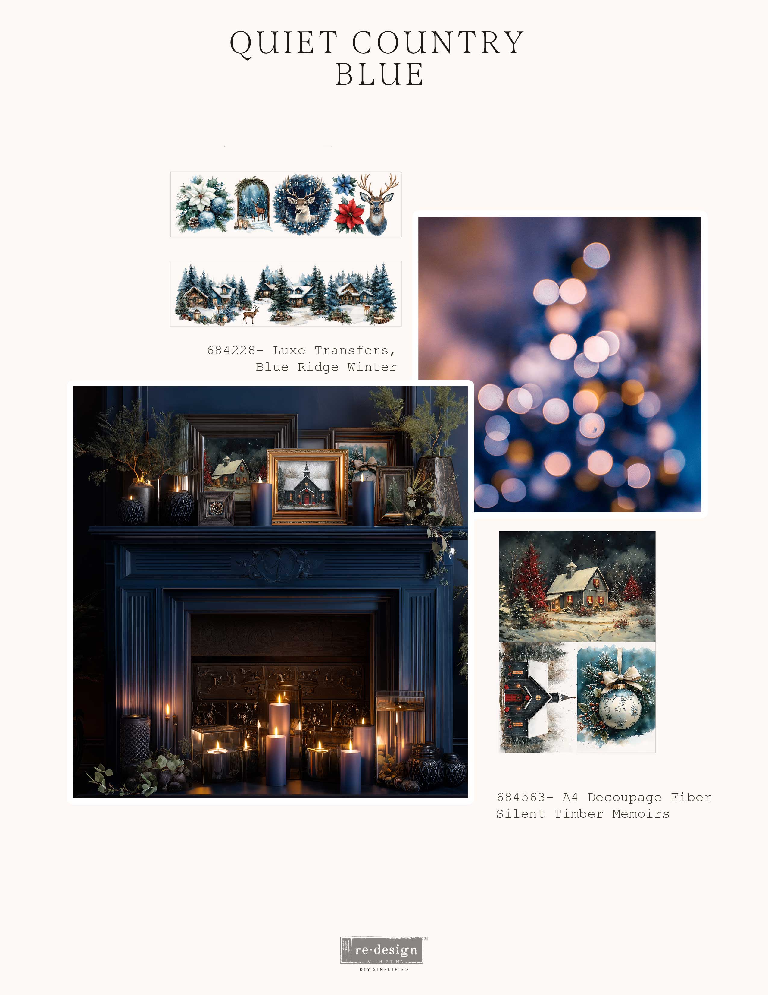 A4 Decoupage Fiber Pack - Silent Timber Memoirs
