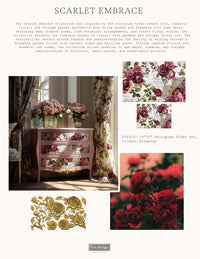 Decor Transfers® - Scarlet Embrace