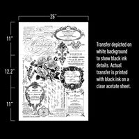 Paris Valley Transfer, REDESIGN DECOR TRANSFERS® – Paris Valley, Large Furniture Transfer