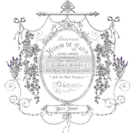 Maxi Transfers® - Maison De Paris Transfer, 12”x12 Transfer