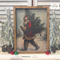 A3 Decoupage Fiber Pack - Santa'S Woodland Stroll