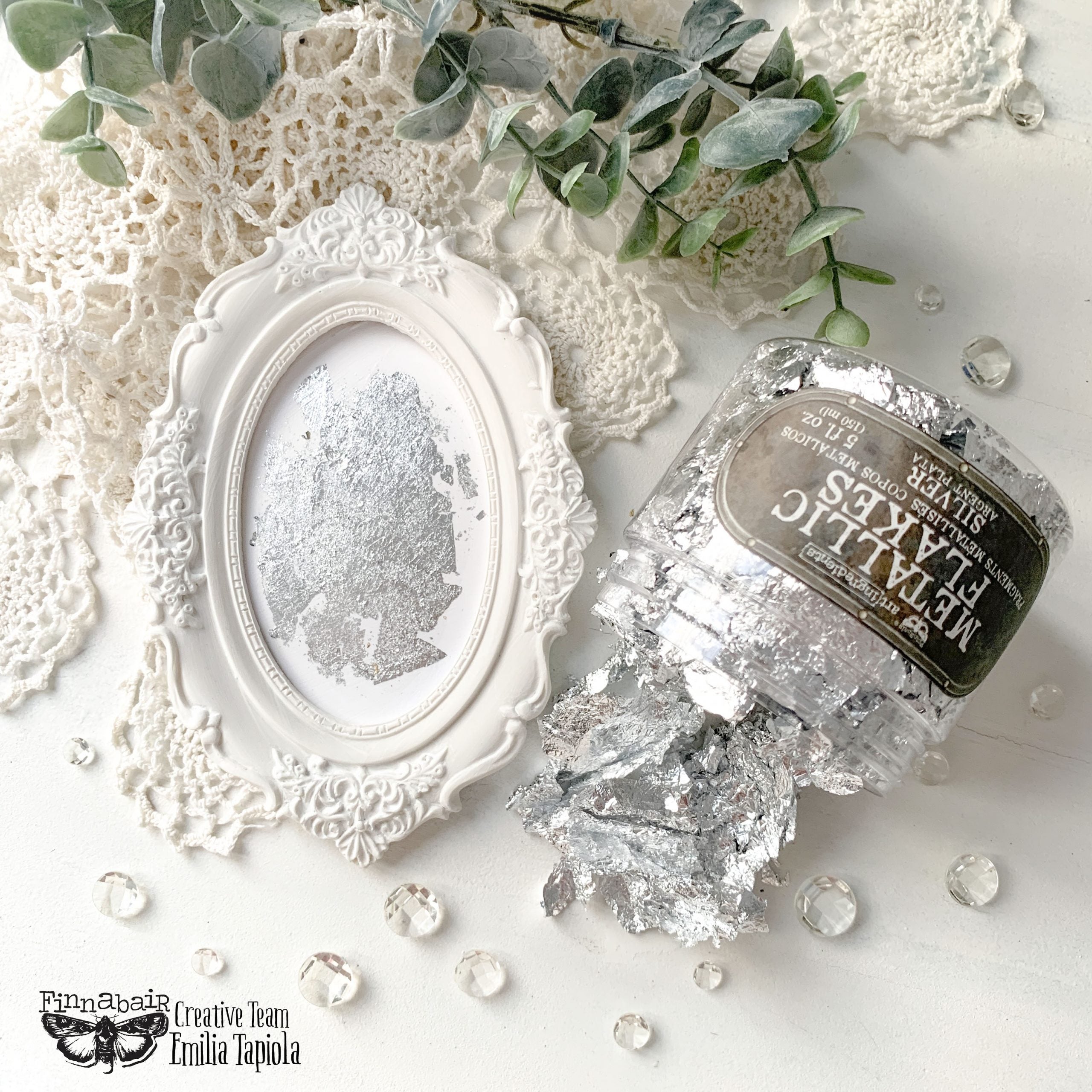 Art Ingredients – Metal Flakes, Silver Foil Flakes, Metallic Flakes