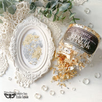 Art Ingredients – Metal Flakes – Sparkling Foil Flakes, Silver and Gold Foil Flakes