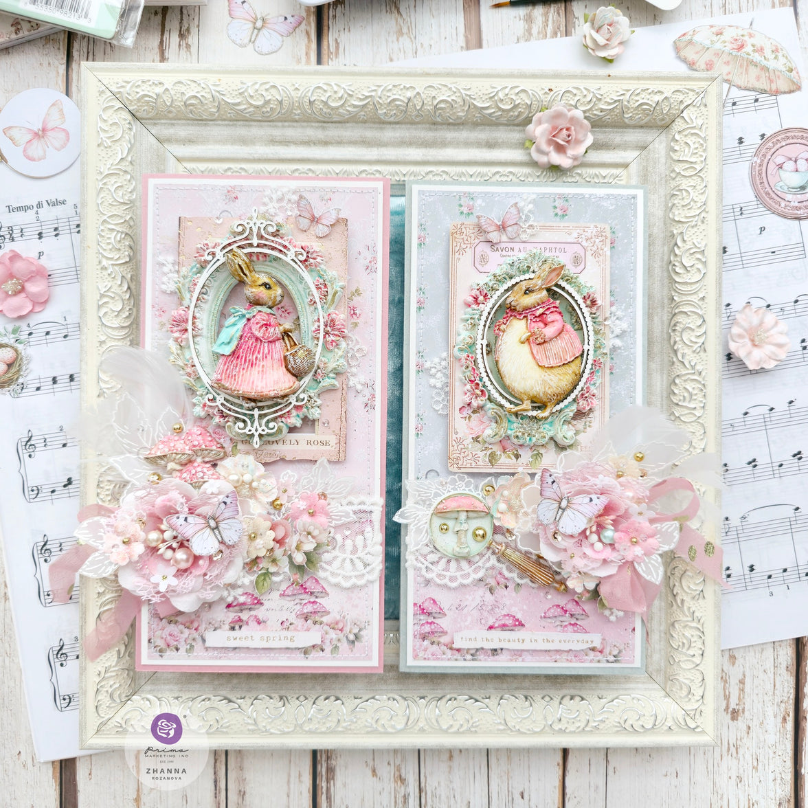 Sweet Spring Collection Ephemera - Butterflies & Frames - Die Cuts - Cards