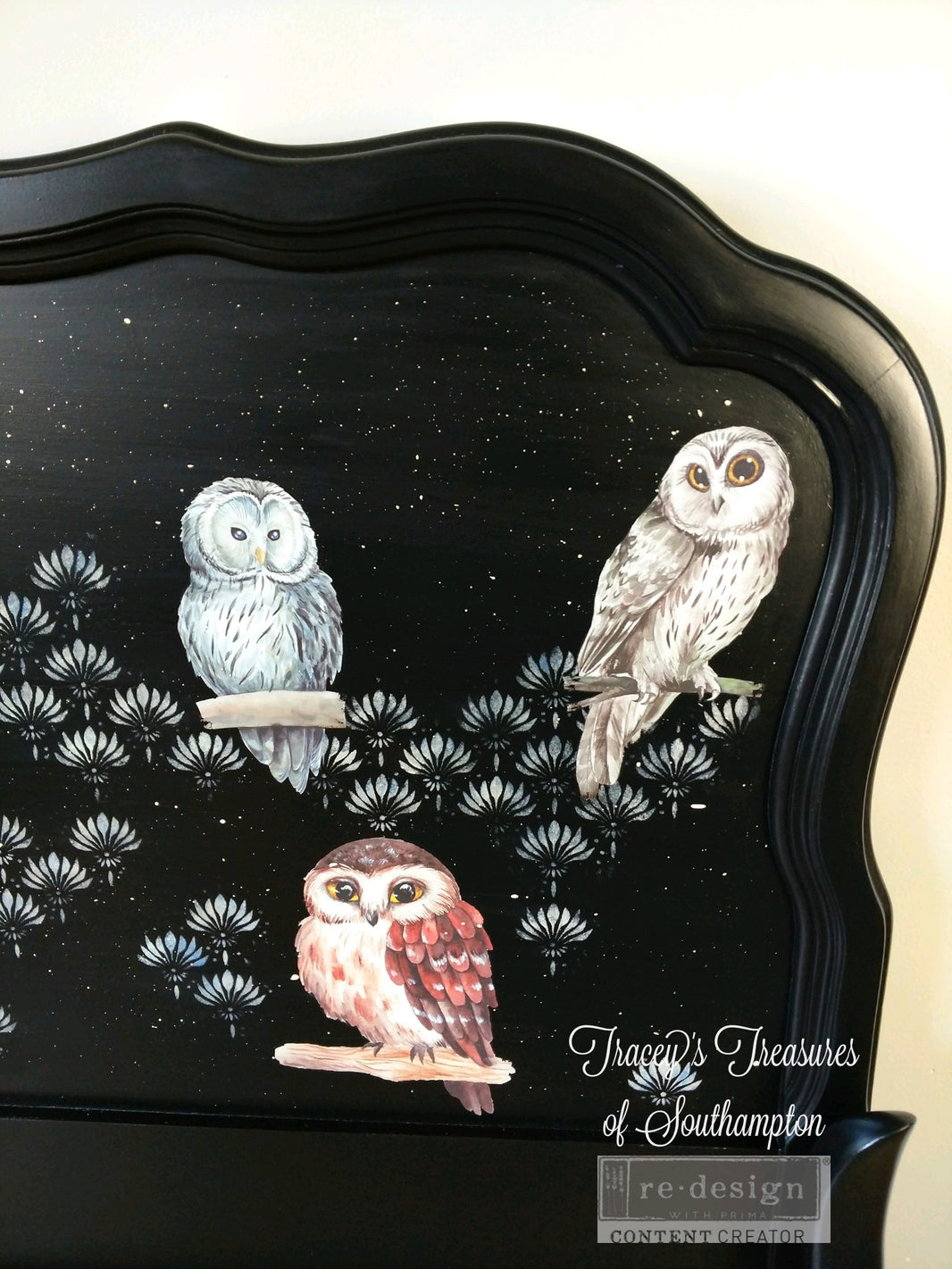 Owl Transfers, Small Transfers - Owl - 3 sheets, 6"x12