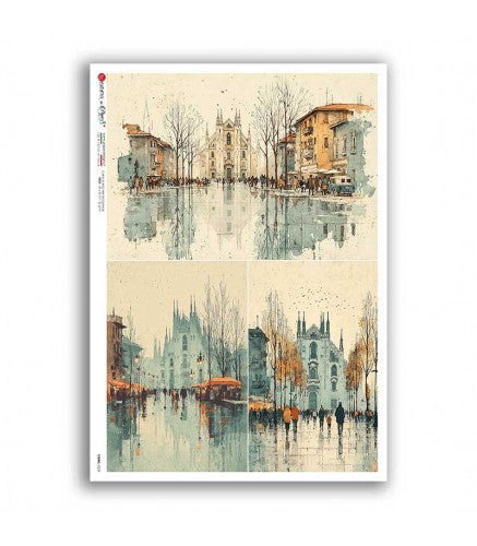 Whispers of the Rainy Boulevard